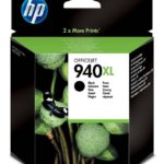 Cartouche d'encre Noir Originale HP 940XL (C4906AE)