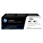 HP 125A DUAL PACK NOIR