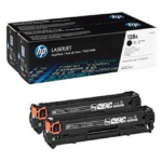 Cartouche HP 128A DUAL PACK NOIR