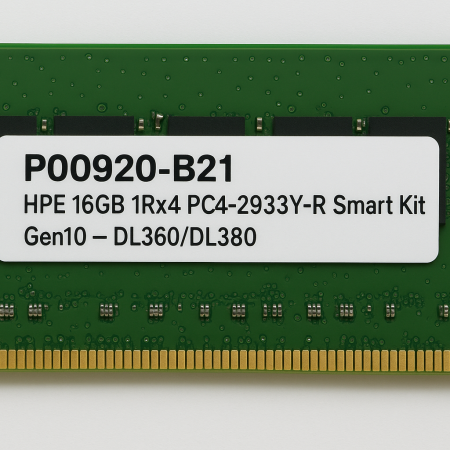 P00920-B21 - HPE 16GB 1Rx4 PC4-2933Y-R Smart Kit  Gen10 ‐380‐360... 10